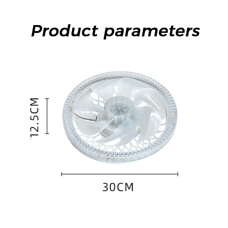 🌙 50% RABATT 💥 Tyst 2-i-1 Fläkt + LED-lampa 💡 perfekt komfort för varma nätter & lugn sömn 🛌✨