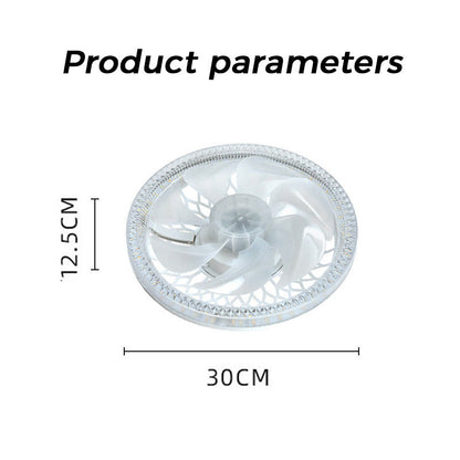 🌙 50% RABATT 💥 Tyst 2-i-1 Fläkt + LED-lampa 💡 perfekt komfort för varma nätter & lugn sömn 🛌✨