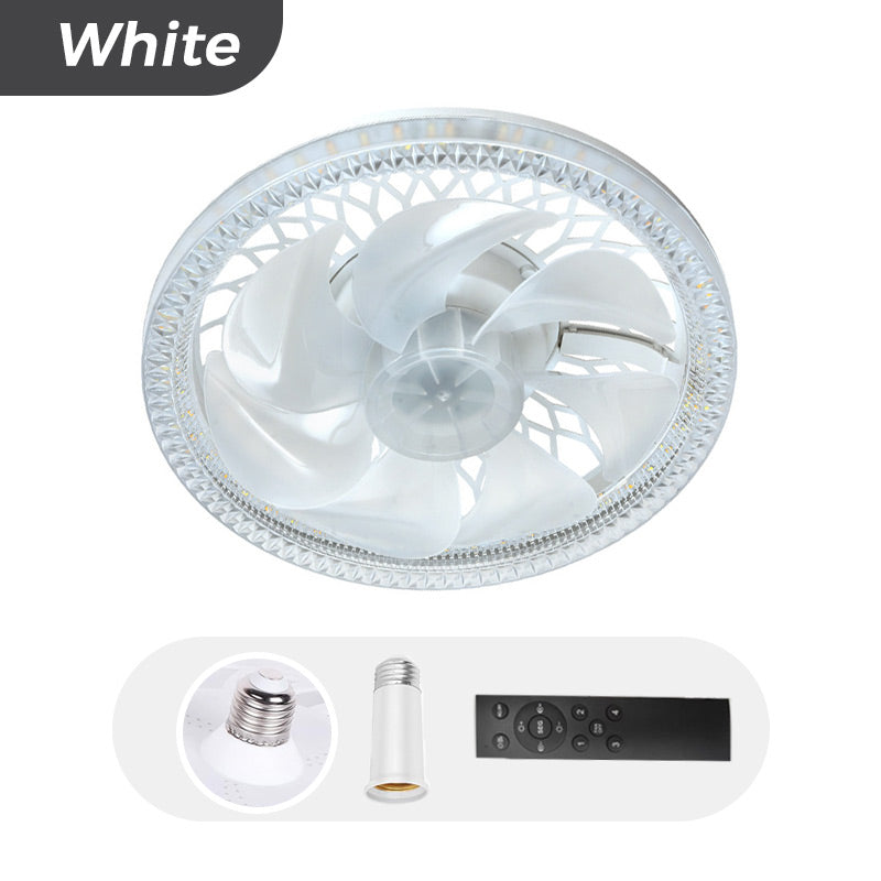 🌙 50% RABATT 💥 Tyst 2-i-1 Fläkt + LED-lampa 💡 perfekt komfort för varma nätter & lugn sömn 🛌✨