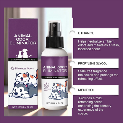 🐶 60 % RABATT! 🏠Effektiv luktborttagande spray för husdjur 🐶🐱