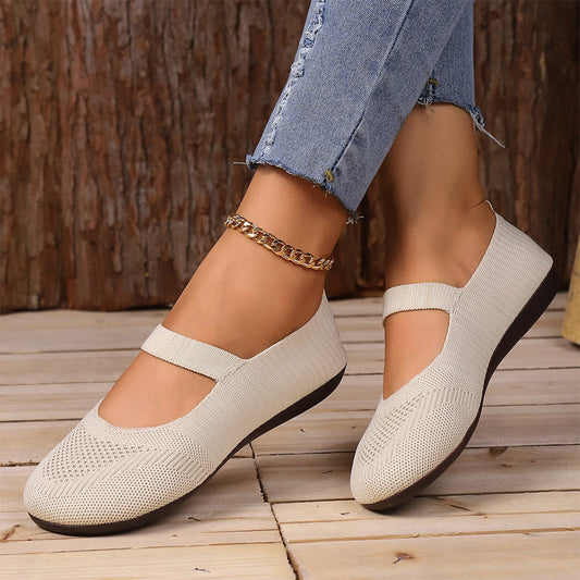 💥 50% RABATT 👟 Sommarfavorit ballerinaskor 🌬️ andningsbara, halksäkra & perfekta för promenader och vardagsbruk ☀️