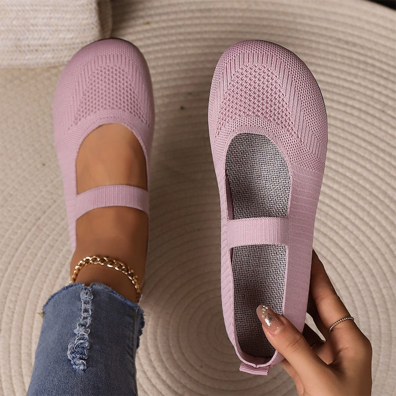 💥 50% RABATT 👟 Sommarfavorit ballerinaskor 🌬️ andningsbara, halksäkra & perfekta för promenader och vardagsbruk ☀️