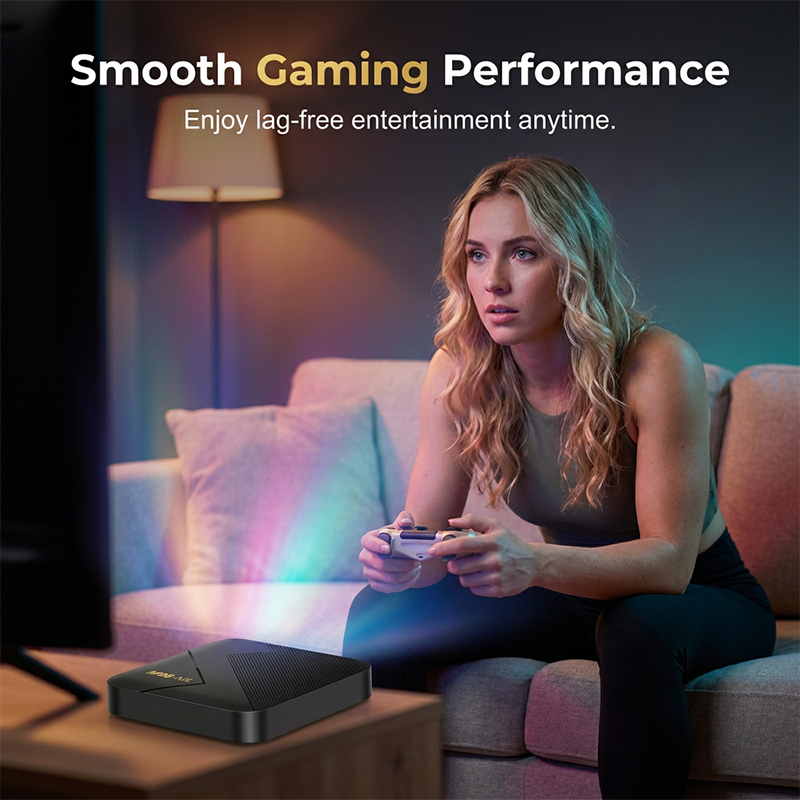 🔥 50% RABATT🎁 Android TV-box med Bluetooth ✨ Enkel streaming, smidigt ljud & bild i toppklass – perfekt för vardagsrum och filmkvällar 🍿🏡