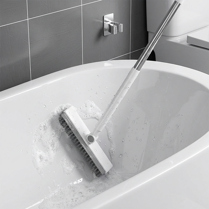⏳ Begränsad tid – 50 % rabatt! ⏰ 2-i-1 fog- & hörnskrubb med gummiskrapa – djuprengör trånga utrymmen 🧹✨
