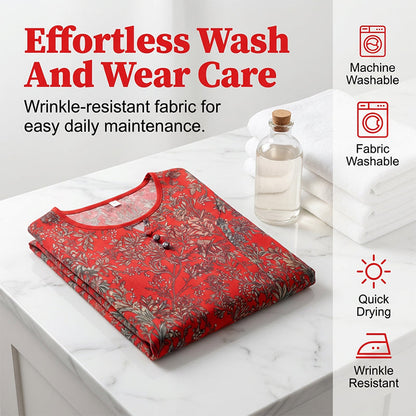 👗🌸 Elegant blommig fit-and-flare sommarklänning