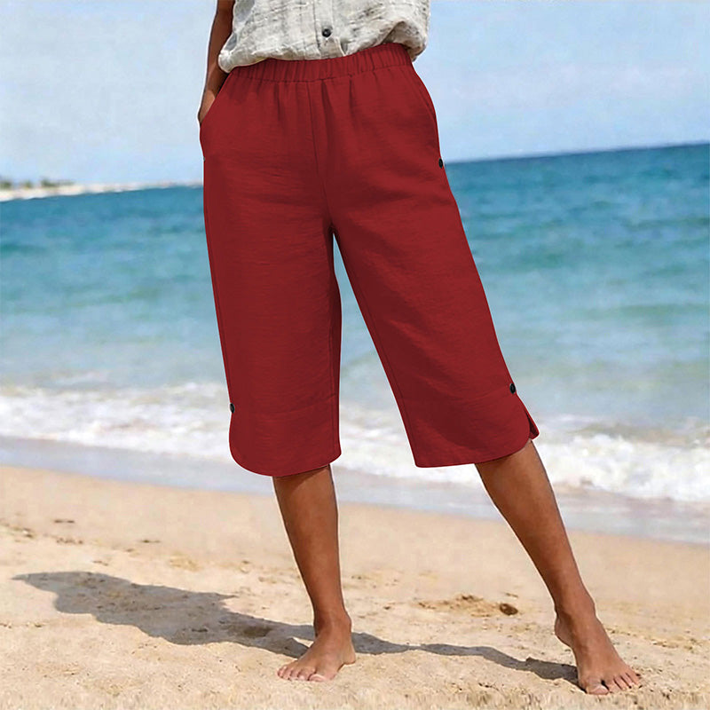 🔥🔥Dame pustende sommer capribukser