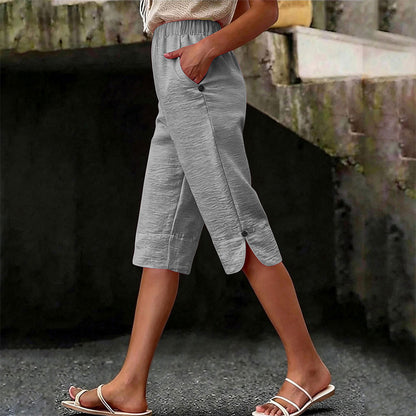 🔥🔥Dame pustende sommer capribukser