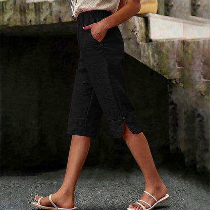 🔥🔥Dame pustende sommer capribukser