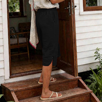 🔥🔥Dame pustende sommer capribukser
