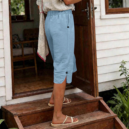 🔥🔥Dame pustende sommer capribukser