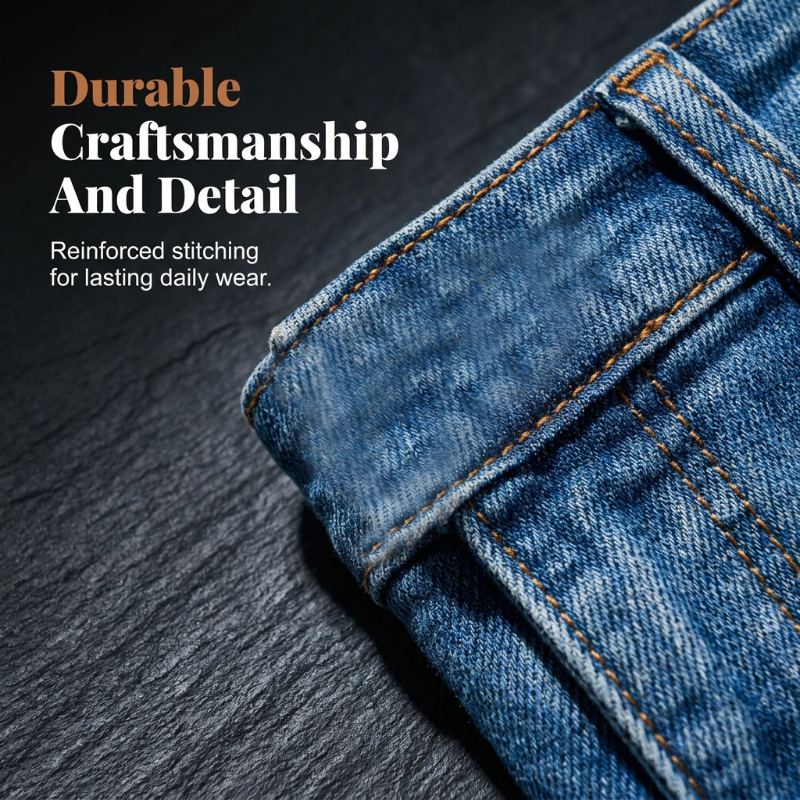Jeans med hög midja och utsvängda ben för damer