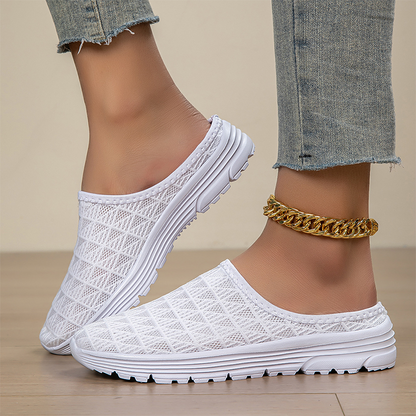 Unisex-mules i lätt, andningsbart nätmaterial