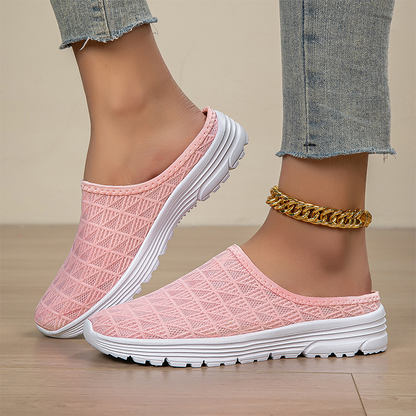 Unisex-mules i lätt, andningsbart nätmaterial
