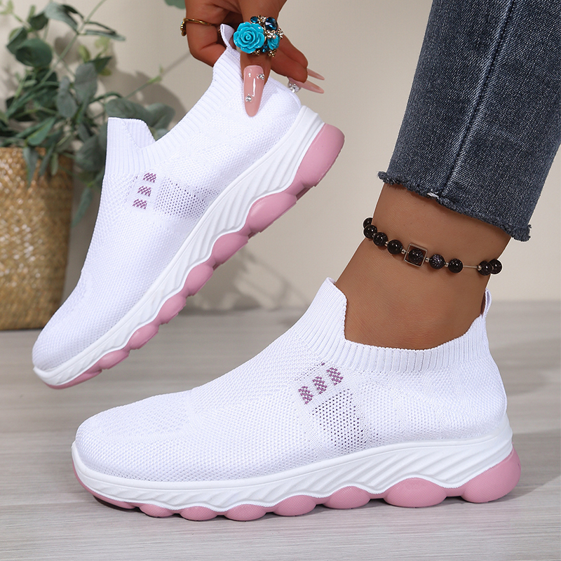 👟🌿 Mångsidiga slip-on skor i andningsbar mesh