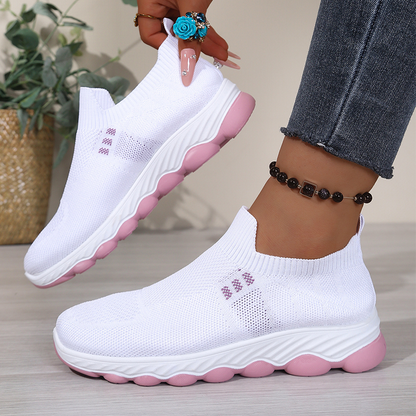 👟🌿 Mångsidiga slip-on skor i andningsbar mesh
