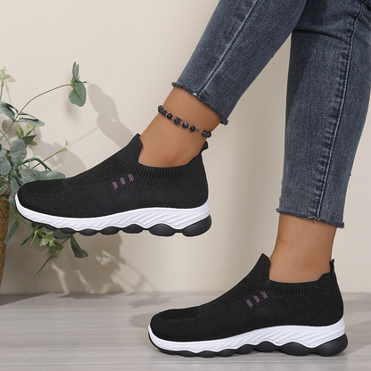 👟🌿 Mångsidiga slip-on skor i andningsbar mesh