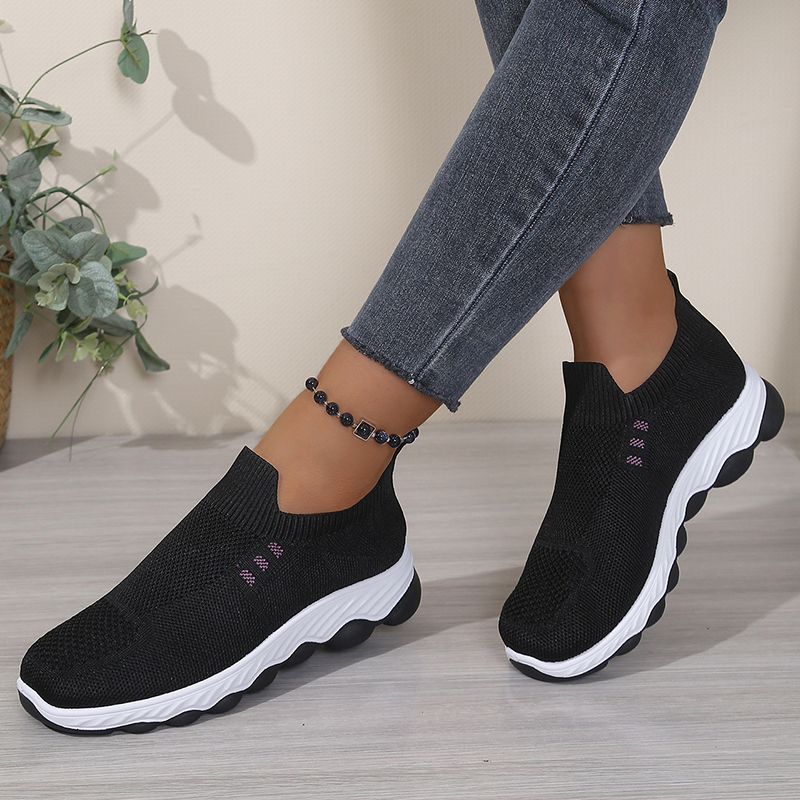 👟🌿 Mångsidiga slip-on skor i andningsbar mesh