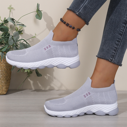 👟🌿 Mångsidiga slip-on skor i andningsbar mesh