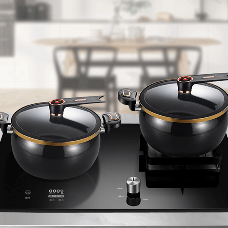 🍲 50% RABATT NU! 🍲 Mikrotryck Emaljerad Gryta med Stor Kapacitet  🥘✨