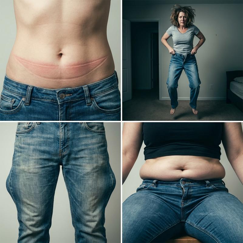 👖 50 % RABATT NU! ✨ Dam retro croppad raka ben jeans – fransad fåll, premiumdenim & tidlös vintagecharm 🦋