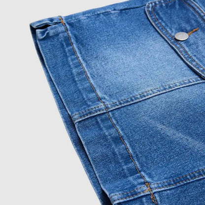 ⌛Tidsbegränsat erbjudande – Casual stretchjeansshorts för damer