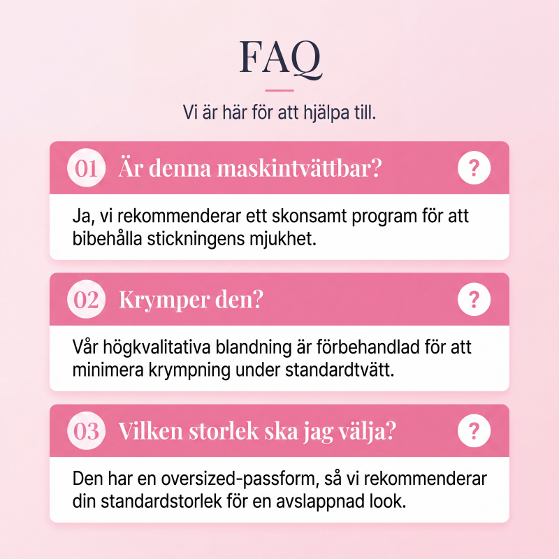 Kvinnors avslappnade randig huvtröja i pikémodell