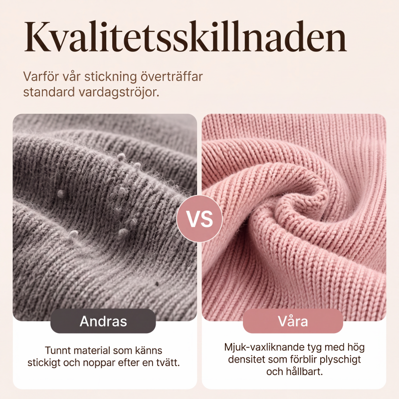 Nyhet✨ 🌸 Mjuk och värmande randtröja med huva