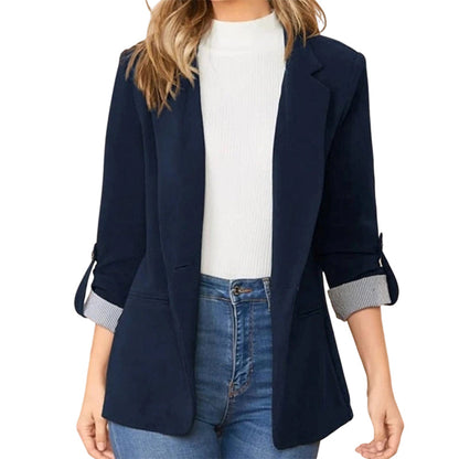 ☀️🧥Nyheter – Elegant kofta-blazer – mjukt fall och mångsidiga stylingmöjligheter, från kontoret till kvällen