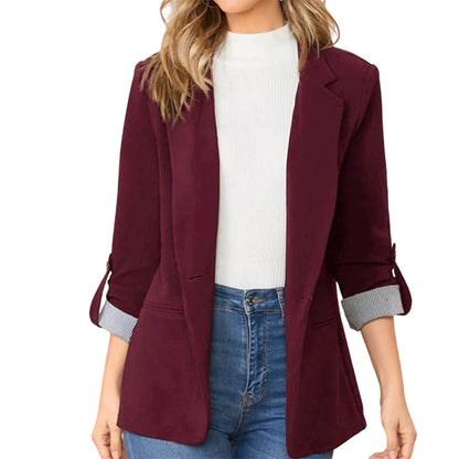 ☀️🧥Nyheter – Elegant kofta-blazer – mjukt fall och mångsidiga stylingmöjligheter, från kontoret till kvällen