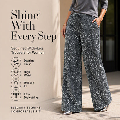 Ny kollektion🛍️Raka byxor för dam med elastisk midja