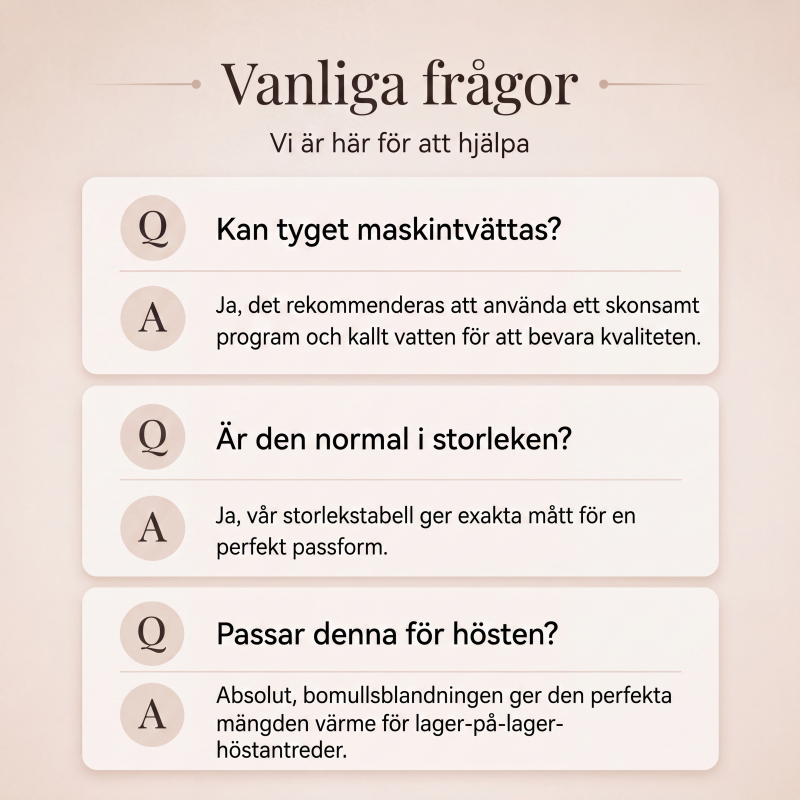 Kvinnors kofta med 3/4-ärmar och öppen framsida