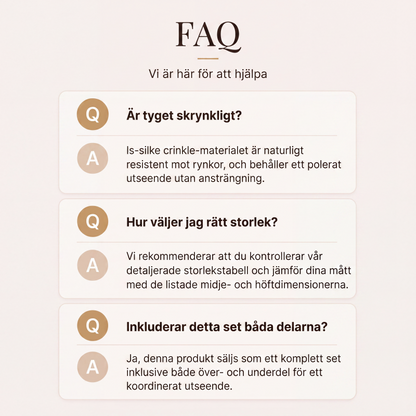 Damens lösa, luftiga vida byxor