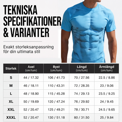 Sommar-T-shirt med djärvt tryck