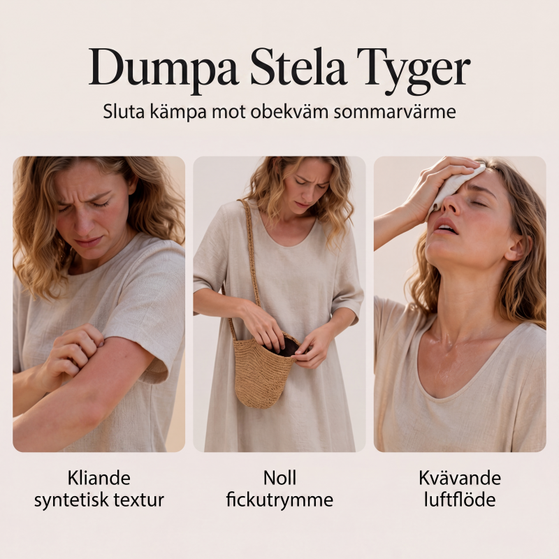 Kvinnors enfärgad långärmad klänning