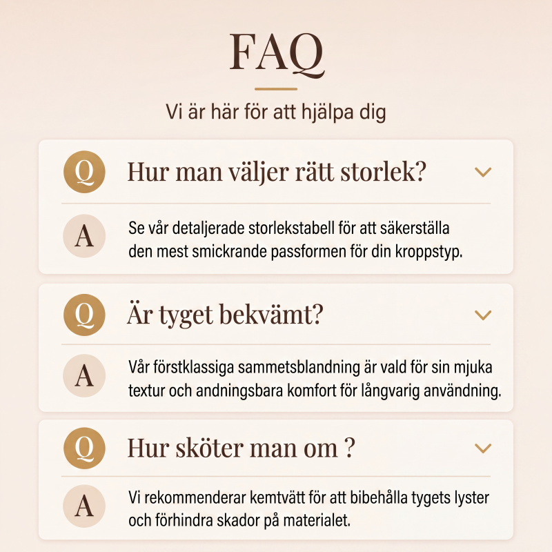 Damernas eleganta sammetsklänning med sjalhals