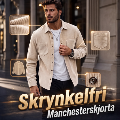 🧥Klassisk manlig skjorta och jacka i manchester