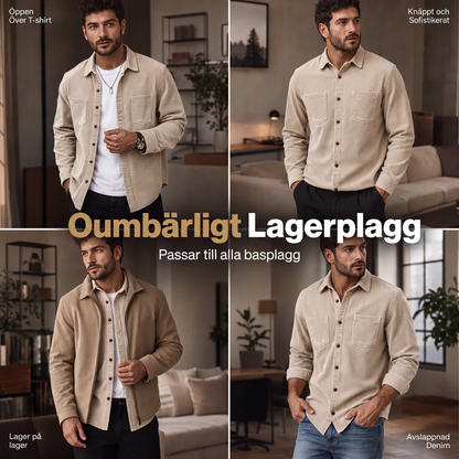 🧥Klassisk manlig skjorta och jacka i manchester