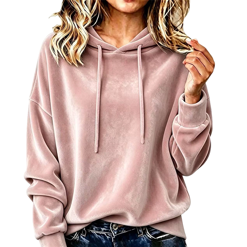 🌿Mjuka hoodies med dragsko för damer – ditt nya oumbärliga plagg för vardagens komfort