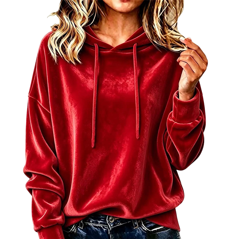 🌿Mjuka hoodies med dragsko för damer – ditt nya oumbärliga plagg för vardagens komfort