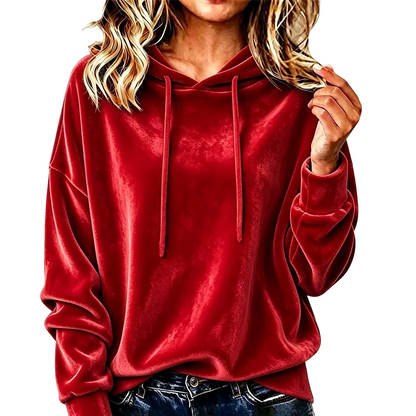 🌿Mjuka hoodies med dragsko för damer – ditt nya oumbärliga plagg för vardagens komfort