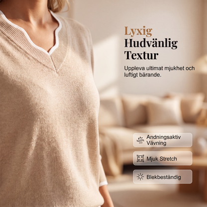 🥰Lediga långärmade stickad topp för kvinnor