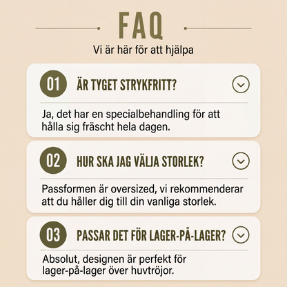 👔Herrls långärmad löst sittande utilityskjorta