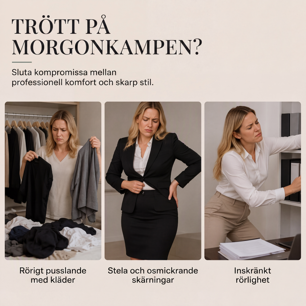 Kvinnlig jumpsuit med långa ärmar, V-ringning och skärp