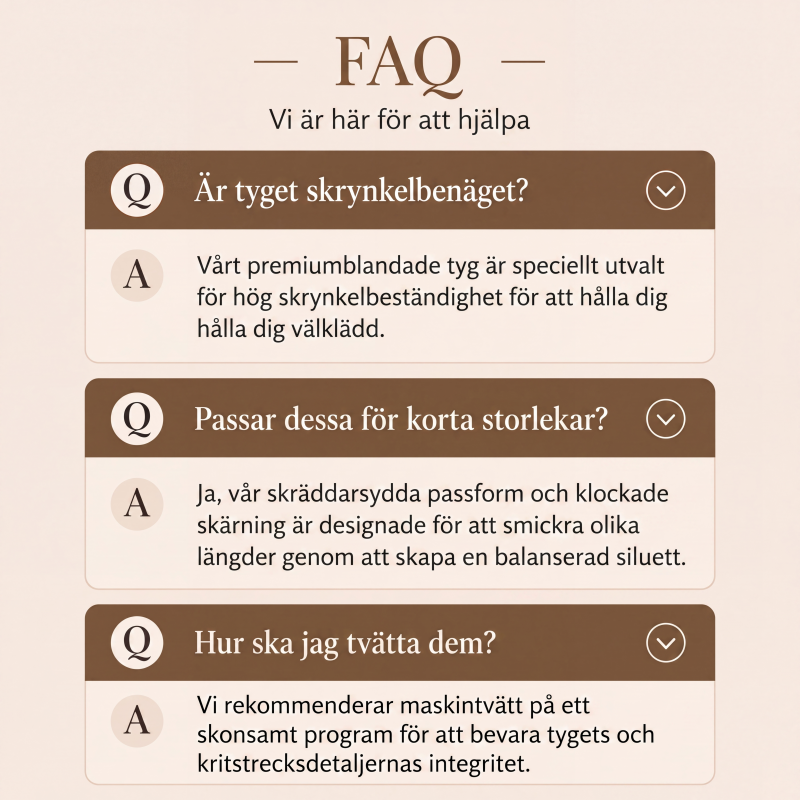 Kvinnors randiga utsvängda byxor