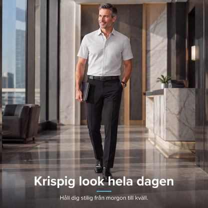 Klassiska fritidsbyxor i isilke för män