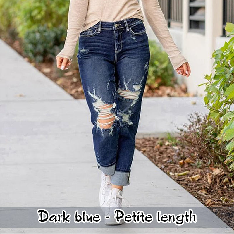 Nyhet✨ 🌟 Mellanhöga jeans med fantastisk stretch – perfekt passform som återgår till formen