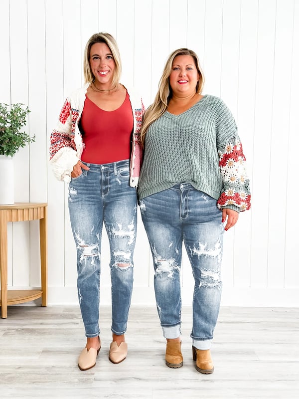 Nyhet✨ 🌟 Mellanhöga jeans med fantastisk stretch – perfekt passform som återgår till formen