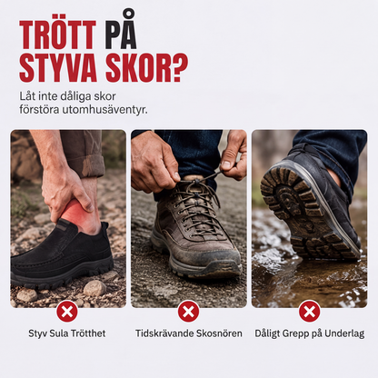 Kvinnors avslappnade slip-on-skor i PU-läder