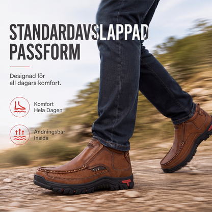 Kvinnors avslappnade slip-on-skor i PU-läder