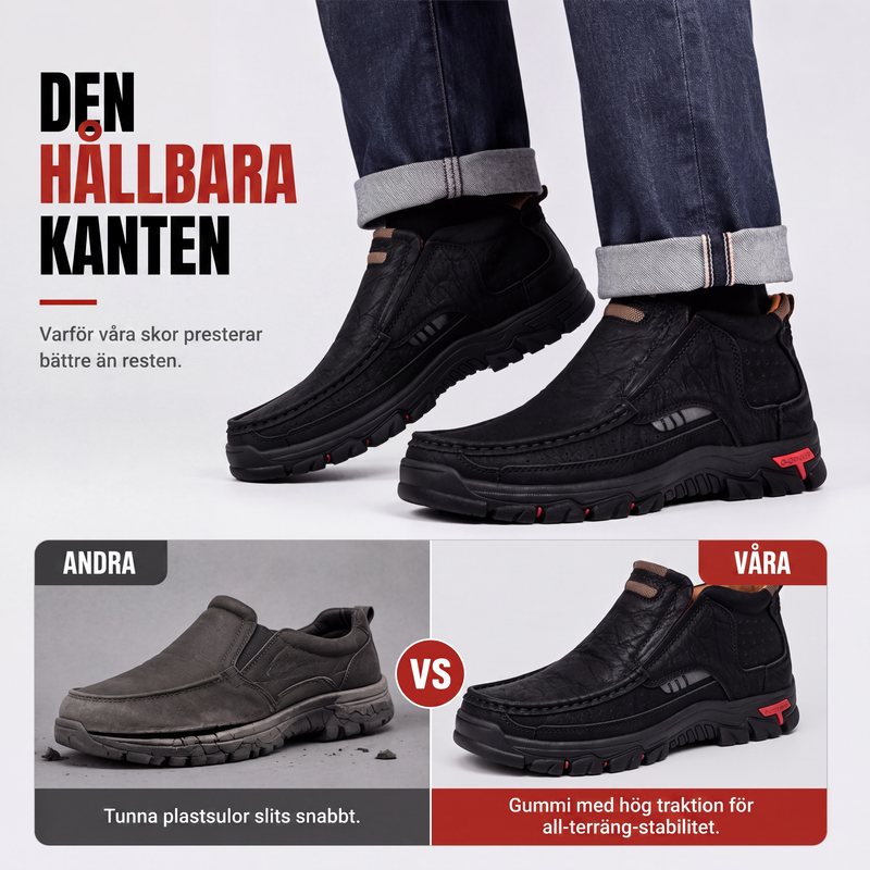 Kvinnors avslappnade slip-on-skor i PU-läder
